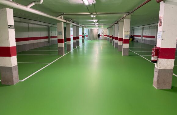 Renovación Integral de Parking con Resina Autonivelante de Poliuretano
