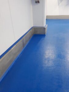 pavimento ucrete color azul